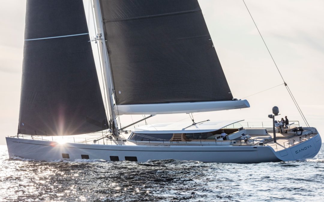 Inside the Baltic 142 Foiling Superyacht Canova