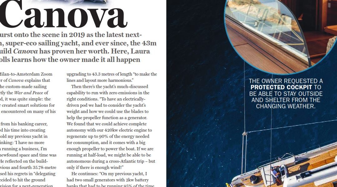 NEXT GENERATION SUPER-ECO SAILING YACHT